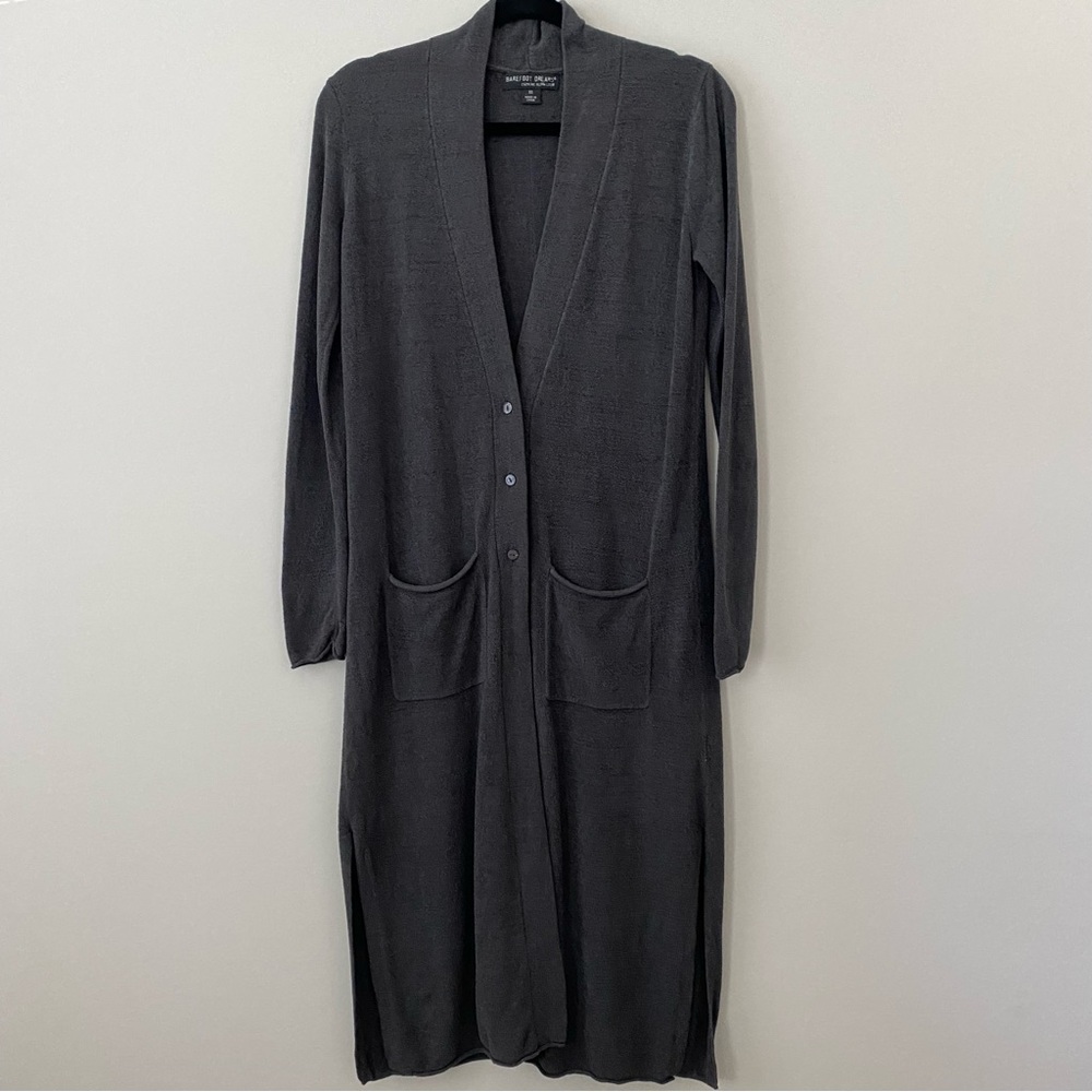 Barefoot Dreams 496 Cozychic Ultra Lite Long Duster Cardigan - Picture 3 of 11